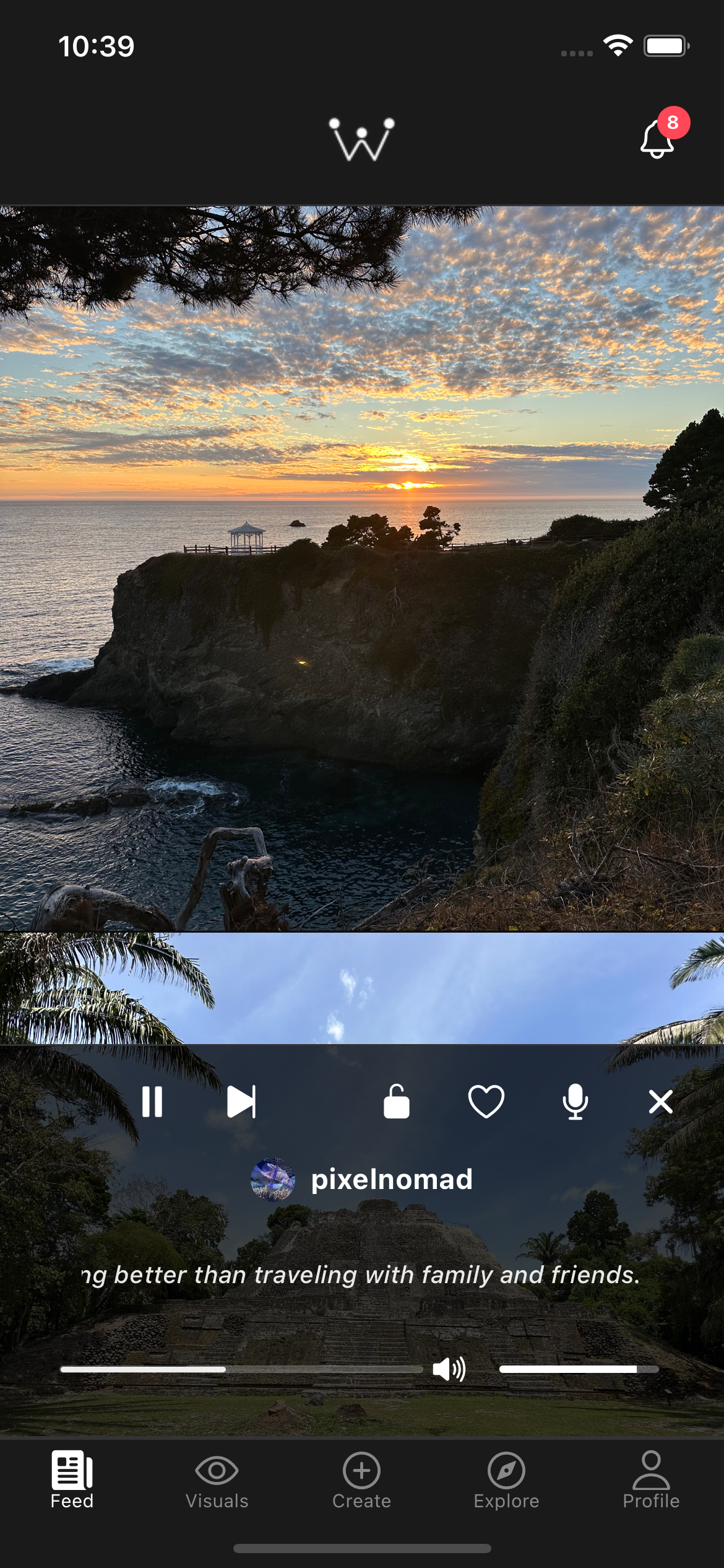 Feed with Social Podcast