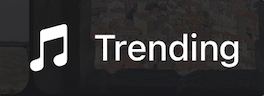 Trending Social Podcast Button